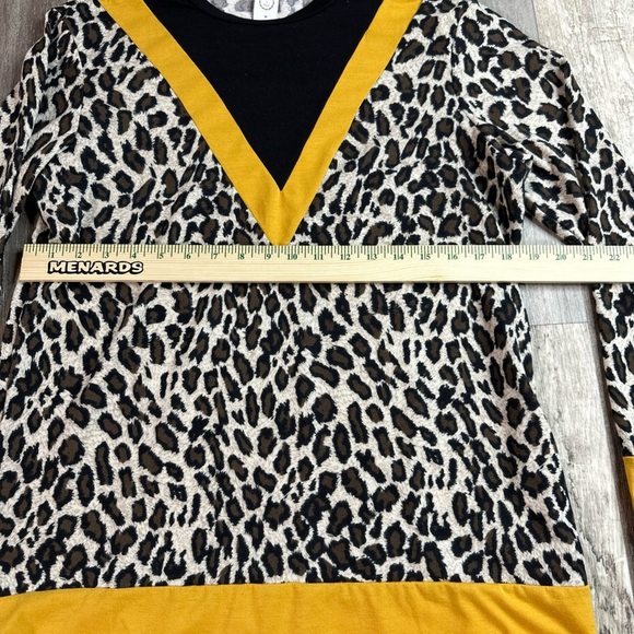 Sunshine and Rodeos, Womens Long Sleeve, Medium, Leopard - Picture 4 of 5